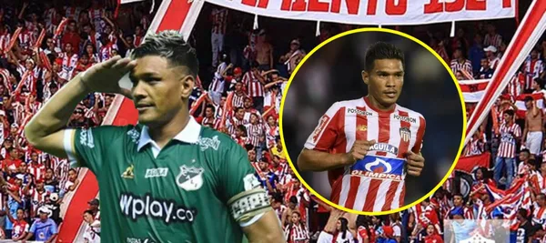 Teófilo Gutiérrez estuvo presente en la derrota 3-0 del Deportivo Cali ante Junior