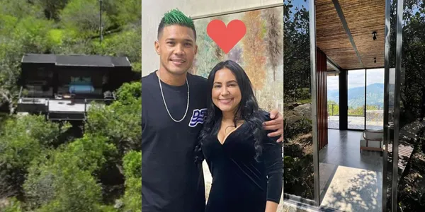 Teófilo Gutiérrez en las redes sociales compartió como celebró el Día de San Valentín junto a su esposa.