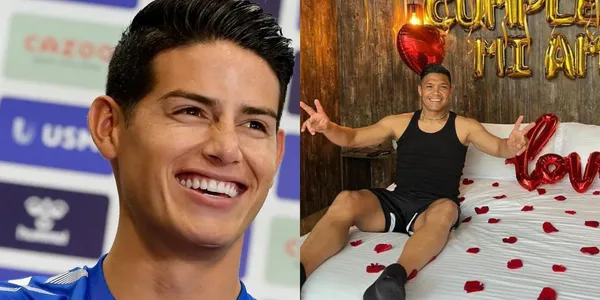 Teófilo Gutiérrez presumió uno de sus regalos por su cumpleaños 38.