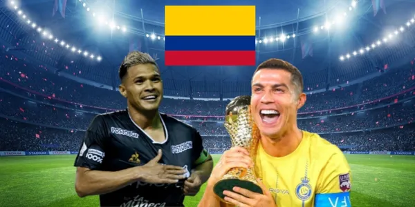 Teófilo Gutiérrez recordó a Cristiano Ronaldo.