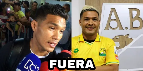 Teófilo Gutiérrez salió del Atlético Bucaramanga y el jugador no se dejó ver afectado.