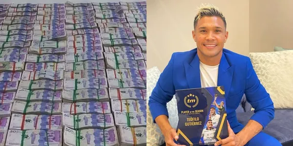Teófilo Gutiérrez se da grandes lujos en Colombia.