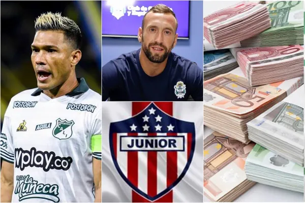 Teófilo Gutiérrez no tendría oportunidades en el Junior de Barranquilla tras su salida del Deportivo Cali