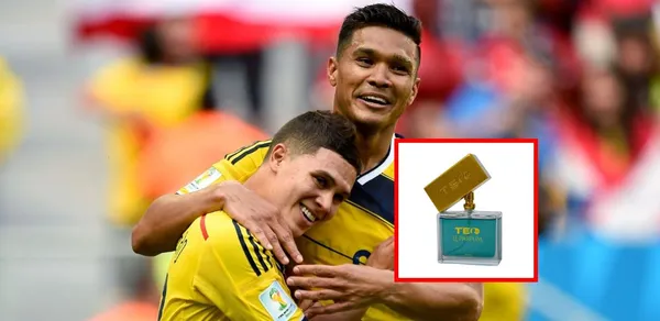 Teófilo Gutiérrez tiene a la venta su propio perfume.