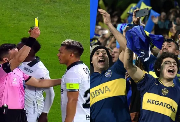 Teófilo Gutiérrez vivió una noche complicada contra el Boca Juniors.