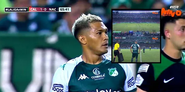 Teófilo Gutiérrez volvió a debutar con el Deportivo Cali y sorprendió la reacción de los hinchas.