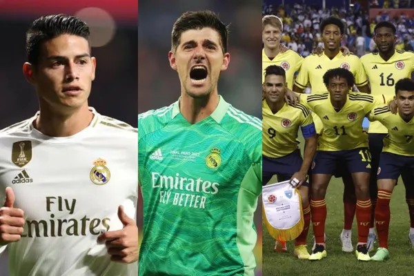 Thibaut Courtois es un crack en el Real Madrid y un jugador de Selección Colombia es su amigo