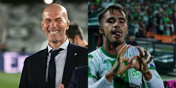 Tomás Ángel recibió una felicitación de un gran amigo y ex compañero de Zinedine Zidane.