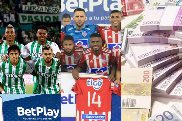 Transfermarkt reveló los equipos que cuentan con las nóminas mas caras de la liga Betplay