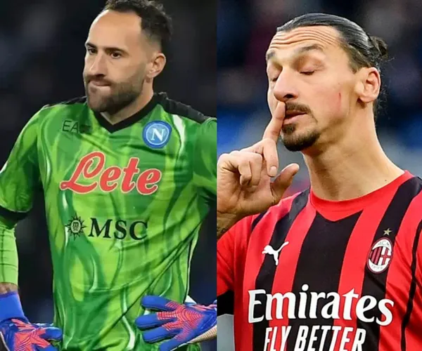 Tras el encuentro que dejó al AC Milán como nuevo líder de la liga italiana, Zlatan Ibrahimovic lanzó una curiosa cara sobre el guardameta colombiano.