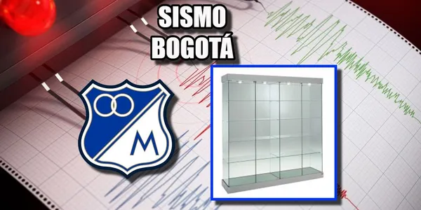 Tras el sismo en Bogotá en las redes sociales le mandaron comentarios a Millonarios FC por sus “títulos internacionales”.