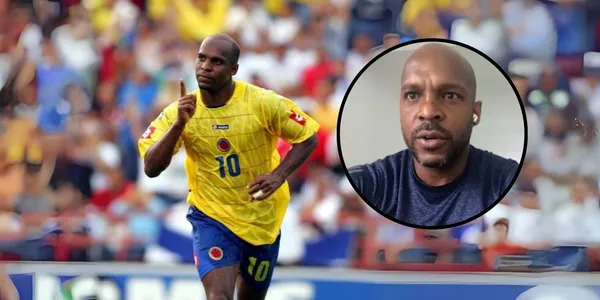 Tressor Moreno cuando jugaba con la Selección Colombia. Foto tomada de El Universal y captura de pantalla Diario AS México.