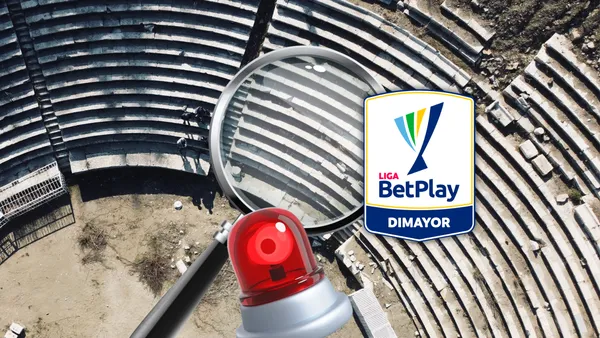 Tristeza en el fútbol: El histórico estadio que se cae a pedazos en Colombia. Foto: Pexels, Escudoteca