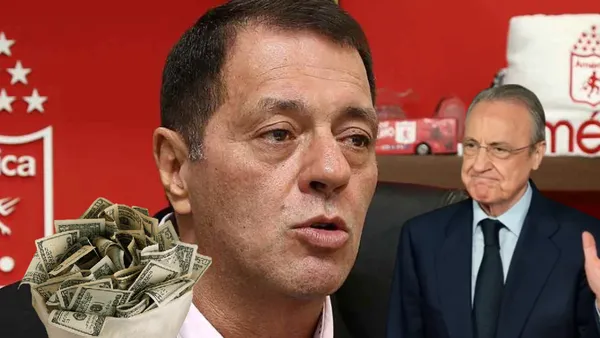 Tulio Gómez y Florentino Pérez Foto: RCN Radio y Marca