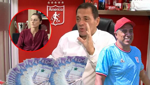 Tulio Gómez y Marcela Gómez - Fotos: AS, redes América de Cali, Futbolete