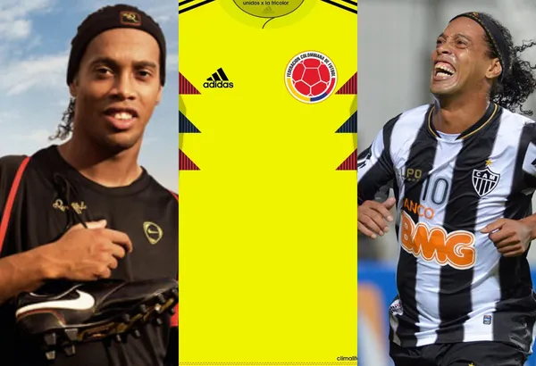 Un colombiano sufrió los últimos dribles de Ronaldinho antes de que el amazónico colgara los guayos.