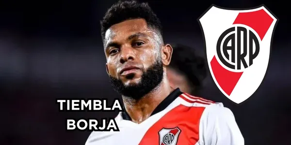Un delantero regresaría a River Plate y podría borrar a Miguel Ángel Borja.