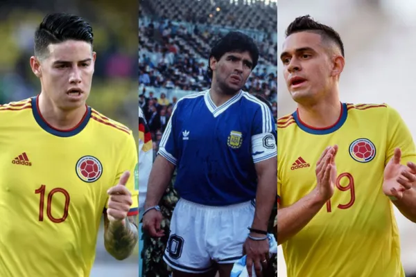 Un destacado ex jugador europeo que se bailó a la Argentina de Diego Maradona habló de Rafael Santos Borré y James Rodríguez.