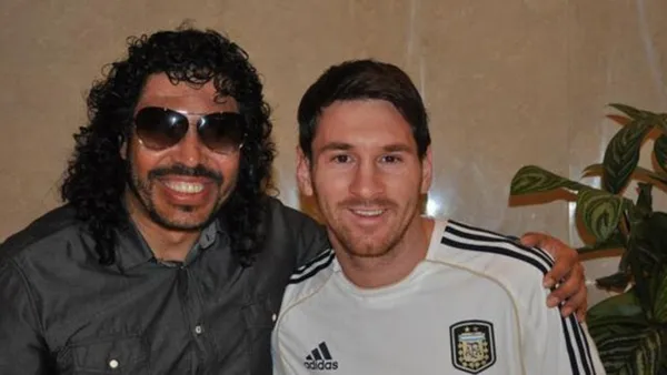 ¡Un encuentro de leyendas! La historia detrás de la foto de Higuita y Messi que nadie conocía. Foto: Instagram