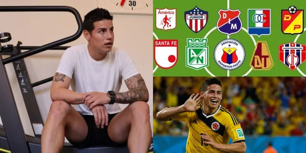 Un equipo de Colombia podría ayudar a James Rodríguez para que regrese a la élite.