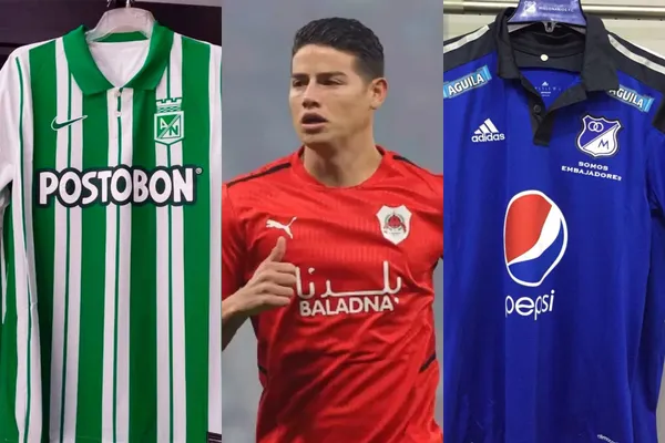 Un equipo en Colombia querría fichar a James Rodríguez para salvar su carrera, no dejes de ver el vídeo que tenemos abajo donde te contamos toda la información ⬇️⬇️⬇️