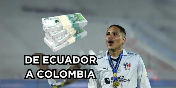 Un equipo de Colombia podría ser el próximo destino de Palo Guerrero.