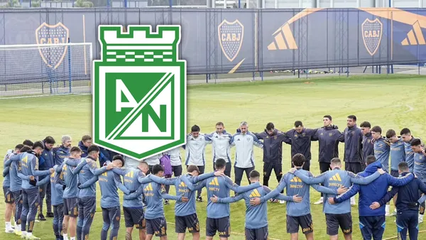 Un ex Boca suena como posible refuerzo para Gandolfi y Atlético Nacional en 2024. Foto: Boca y Escudoteca