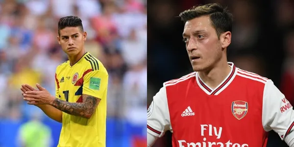 Un ex futbolista que jugó el Mundial de 2002 comparó a James Rodríguez con Mezut Özil por este insólito motivo.