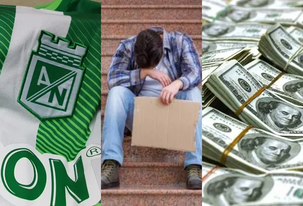 Un ex jugador de Atlético Nacional se quedó sin equipo otra vez, no dejan de llegarle malas noticias.