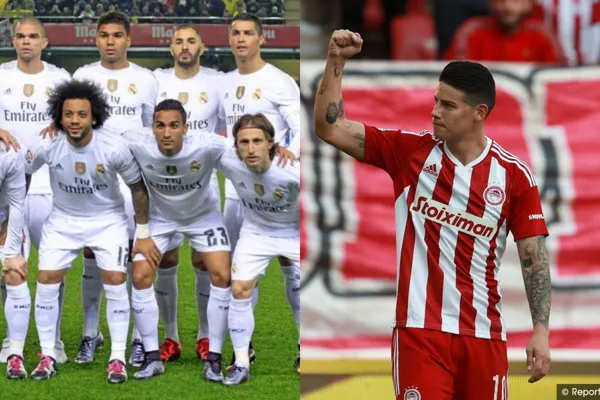 Un ex jugador del Real Madrid tuvo un gesto con James Rodríguez.