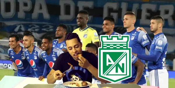 Un ex jugador de Millonarios FC no para de alabar de frente a Atlético Nacional.