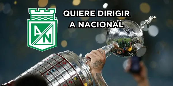 Un ex jugador quiere dirigir al Verde. Foto tomada de Goal.com, logo de Nacional de Seeklogo.