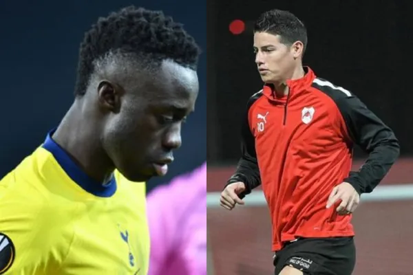 Un exfutbolista inglés arremetió contra el colombiano por su bajo rendimiento en Tottenham donde es suplente.