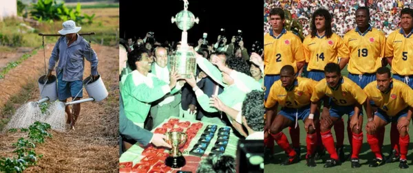 Un exjugador de Atlético Nacional luego de su retiro se dedica al campo