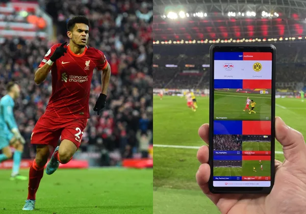 Un hincha grabó un vídeo con su celular, donde se alcanza ver otro ángulo del primer gol de Luis Díaz con el Liverpool y la toma es impactante.