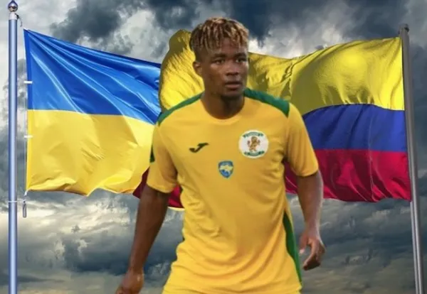 Un joven futbolista colombiano está atrapado en Ucrania en medio del nuevo conflicto que se desató en ese país con Rusia.