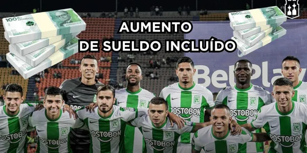 Un jugador de Atlético Nacional aseguró su renovación de contrato de forma anticipada y le viene aumento de sueldo.