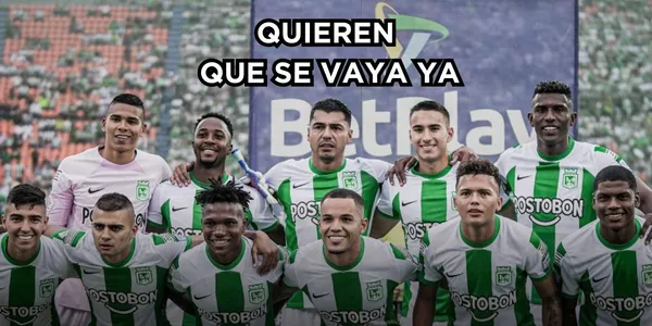 Un jugador de Atlético Nacional es muy criticado por los hinchas y piden su salida.