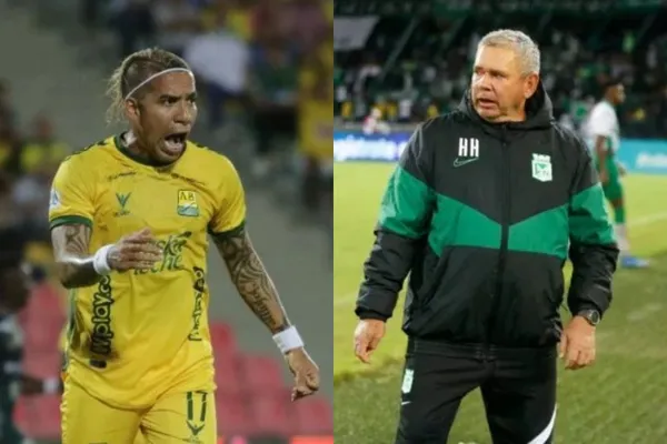 Un jugador de Atlético Nacional fue cómplice de un gol que marcó Dayro Moreno.