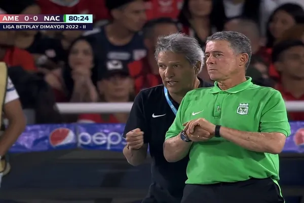 Un jugador de Atlético Nacional fue muy criticado contra el América de Cali y Pedro Sarmiento lo defendió.