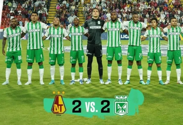 Un jugador de Atlético Nacional según los hinchas también fue culpable del empate contra Deportes Tolima.