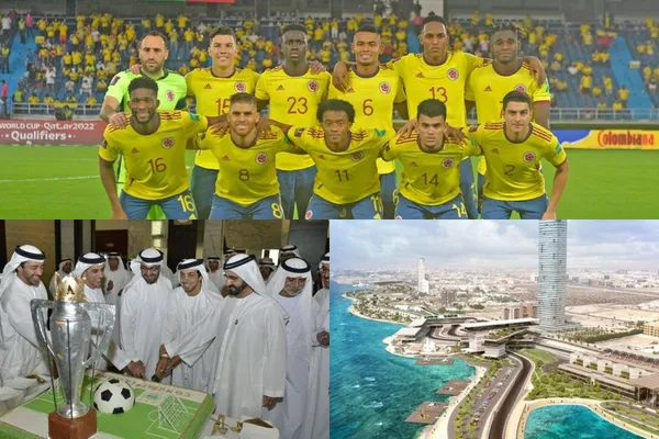 Un jugador colombiano la pasa muy bien en Arabia Saudita, rodeado de lujos y en el vídeo que está abajo te decimos quién es ⬇️⬇️⬇️