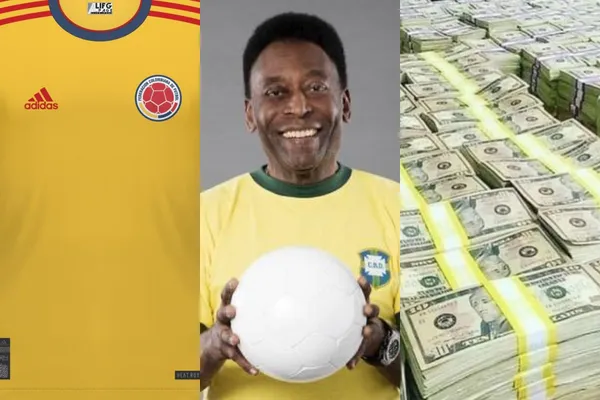 Un jugador colombiano la rompe en Brasil y ha sido llamado el Pelé colombiano.