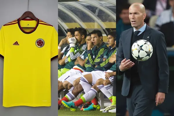 Un jugador colombiano llegó a rechazar al Real Madrid de Zinedine Zidane y ahora come banca en su club.