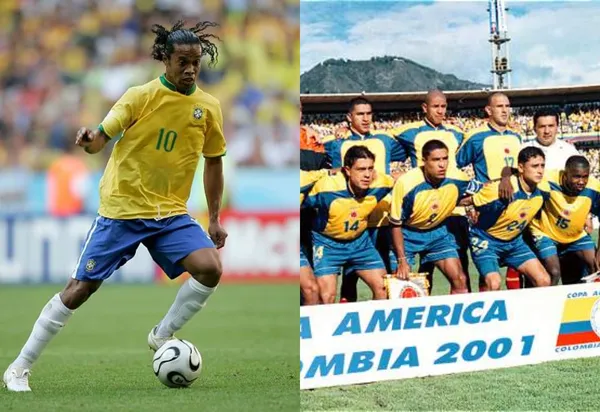 Un jugador colombiano llegó a ser estelar con una de las jugadas del mítico Ronaldinho, pero pocos lo saben o reconocen.