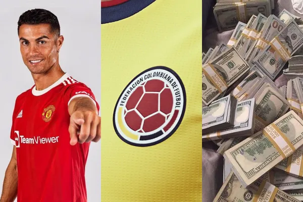 Un jugador colombiano que fue elogiado por Cristiano Ronaldo ahora juega y gana millones en Arabia Saudita.