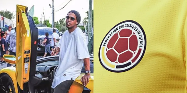 Un jugador colombiano se da lujos al estilo de Ronaldinho.