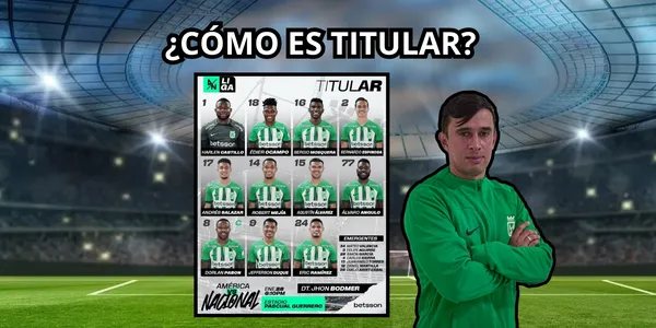 Un jugador de Atlético Nacional es criticado tras arrugar contra el América de Cali.