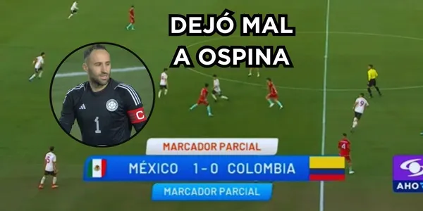 Un jugador de la Selección Colombia arrugó contra la Selección México.