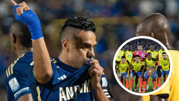 Un jugador de la Tricolor reaccionó con sorpresa y nostalgia al fichaje de Falcao por Millonarios. Foto: FCF y MFC